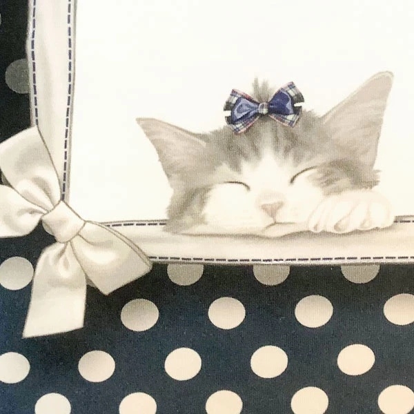 Плед NL Baby, двосторонній, бавовняний, 90х65 см, молочно-синій (840/28426) - Pampik - 4