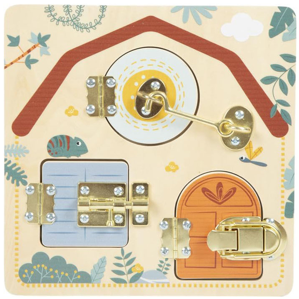 Пазл-бізіборд дерев'яний розвиваючий Legler Тварини (12460/37673) - Pampik