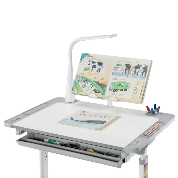 Комплект дитячих меблів Cubby парта та стілець трансформери Lupin Grey - Pampik - 5