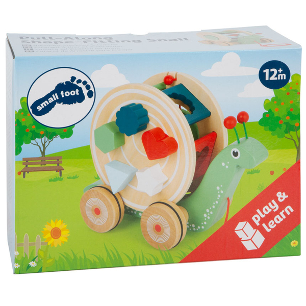 Игрушка-каталка деревянная на веревке Legler Сортер (11734/37656) - Pampik - 10