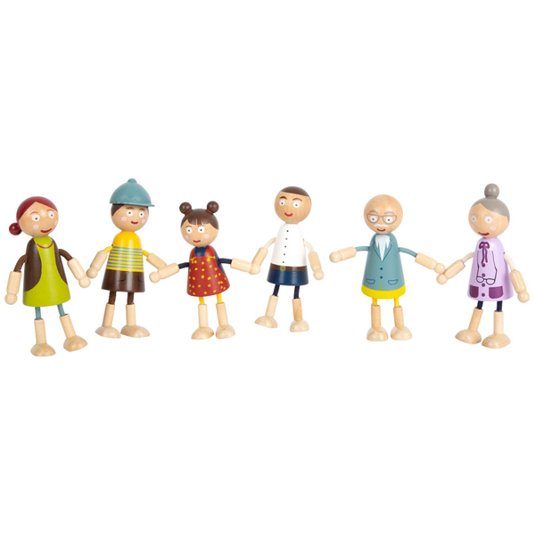 Ігровий набір дерев'яних ляльок Legler (11804/37661) - Pampik - 2