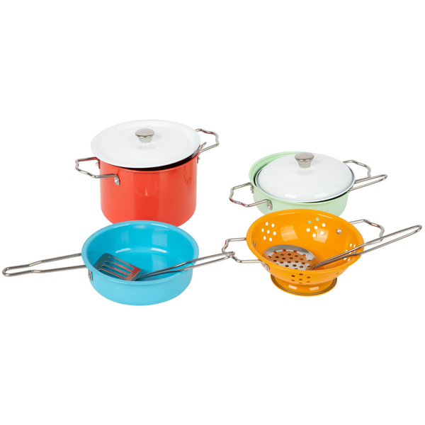 Игровой набор металлической посуды Legler (11751/37658) - Pampik - 2