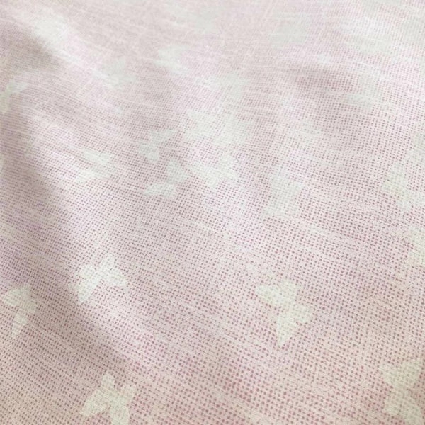 Комплект постельного белья NL Baby, 80х80 см, розовый с белым (877+842/36037) - Pampik - 2