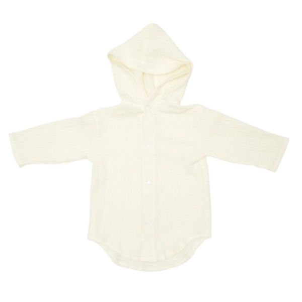 Сорочка Twins Aero з капюшоном, муслін, р.86, різнокольоровий (W121-TS-AE-01) - Pampik - 3