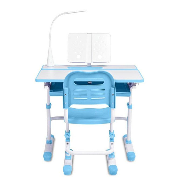 Комплект дитячих меблів Cubby парта та стілець трансформери Botero Blue - Pampik - 3