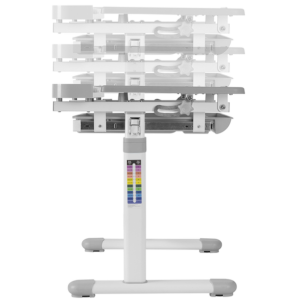 Комплект дитячих меблів FunDesk парта та стілець трансформери Сantare Grey - Pampik - 4