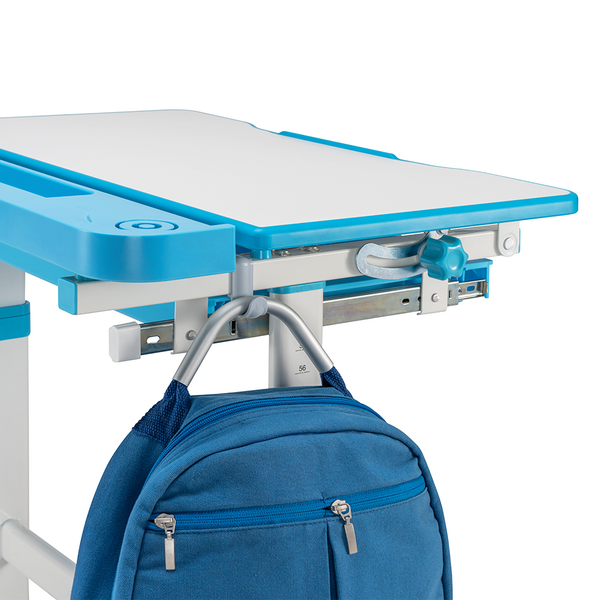 Комплект дитячих меблів FunDesk парта та стілець трансформери Bellissima Blue - Pampik - 7