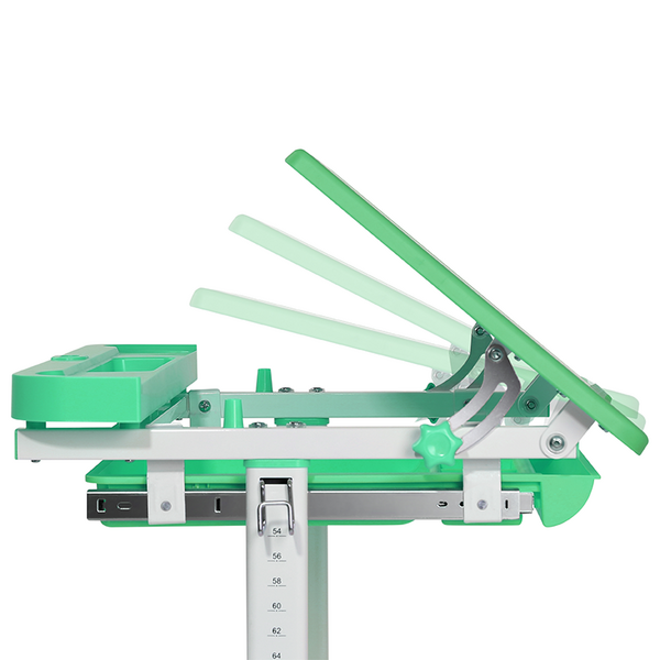 Комплект дитячих меблів FunDesk парта та стілець трансформери Сantare Green - Pampik - 4
