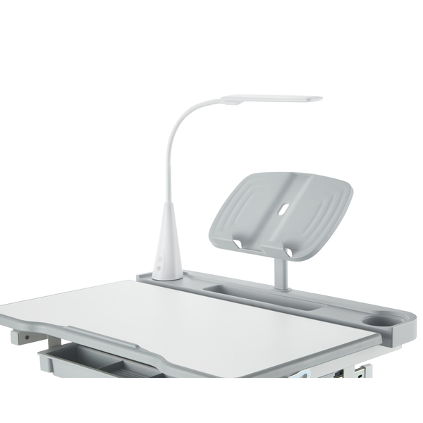 Комплект дитячих меблів FunDesk парта та стілець трансформери Bellissima Grey - Pampik - 4