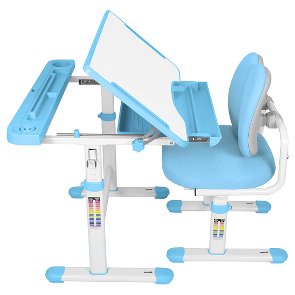 Комплект дитячих меблів Cubby парта та стілець трансформери Vivo Blue - Pampik - 6