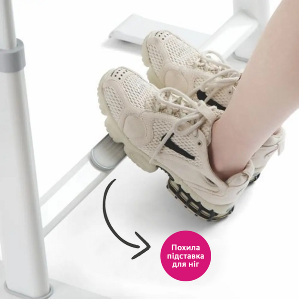 Комплект дитячих меблів FunDesk парта + стілець трансформери Littonia Grey - Pampik - 11