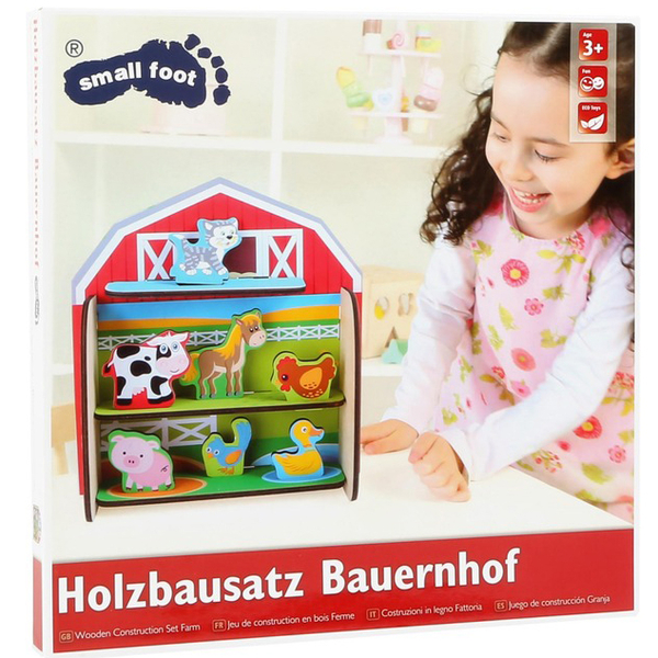 Конструктор деревянный Legler Ферма (10195/36958) - Pampik - 3