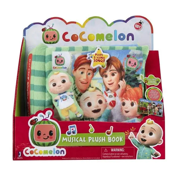 Ігровий набір CoComelon Feature Roleplay, Музична плюшева книга (CMW0025) - Pampik