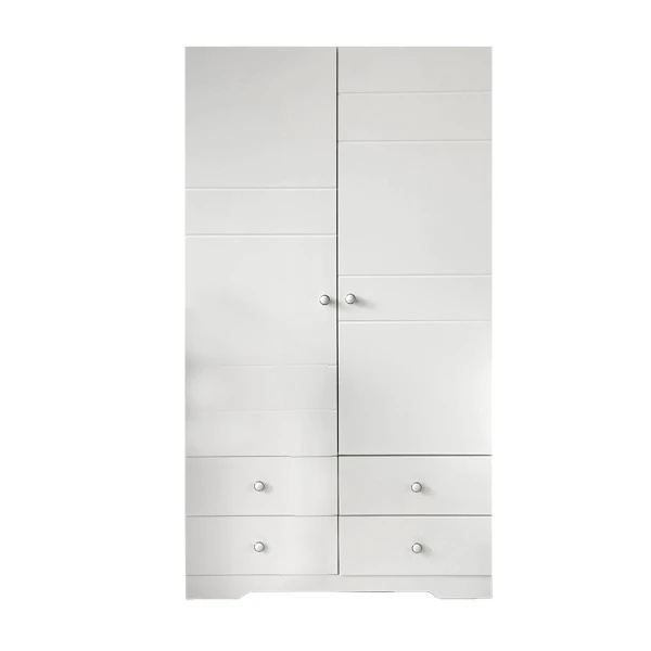 Шафа NL Baby, 180х95х51 см, білий (0000/31850) - Pampik