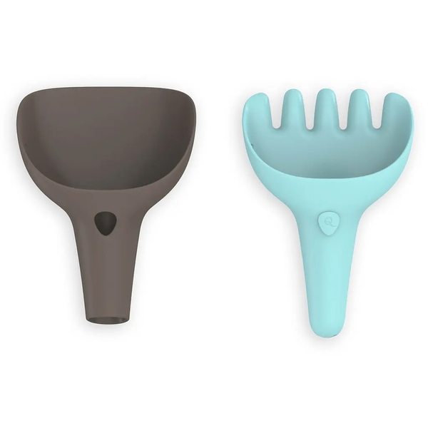 Набір для пісочниці Quut Raki, сірий з блакитним (170747) - Pampik - 2