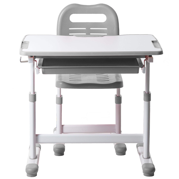 Комплект дитячих меблів FunDesk парта та стілець трансформери Sole Grey - Pampik - 3