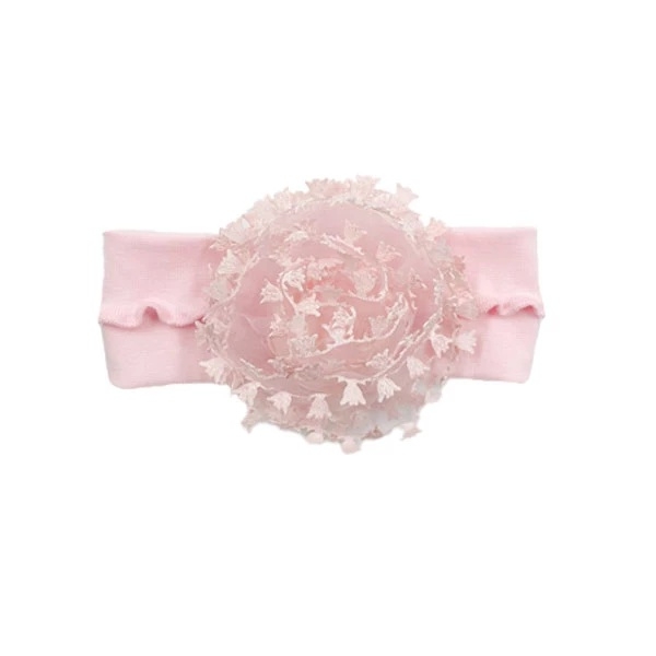 Повязка на голову NL Baby, 0-9 мес., розовый (0000/33242) - Pampik