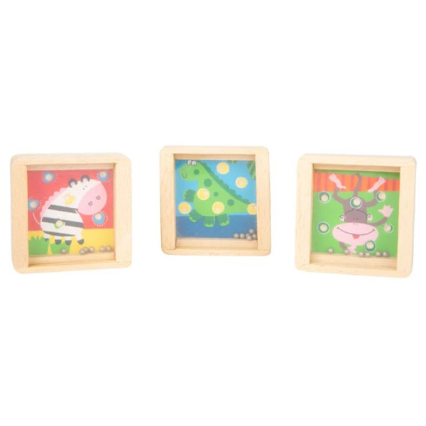 Гра настільна міні Legler, 1 шт. в асортименті (11744/36978) - Pampik - 3