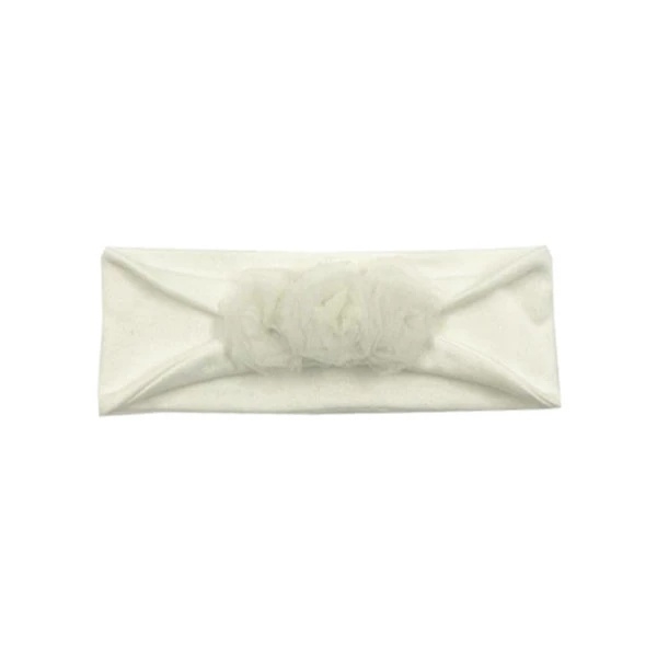 Повязка на голову NL Baby, 9-12 мес., молочный (0000/31853) - Pampik