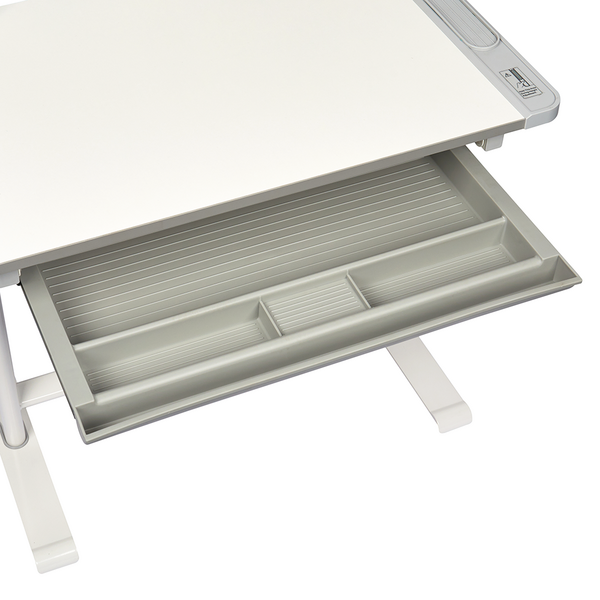 Комплект дитячих меблів FunDesk парта + стілець трансформери Littonia Grey - Pampik - 7