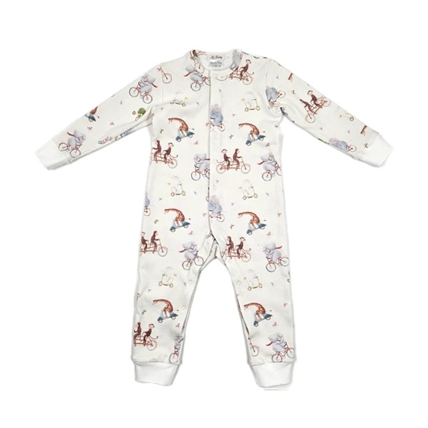 Чоловічок NL Baby на кнопках, бавовна, 9-12 міс., різнокольоровий (017/38135) - Pampik