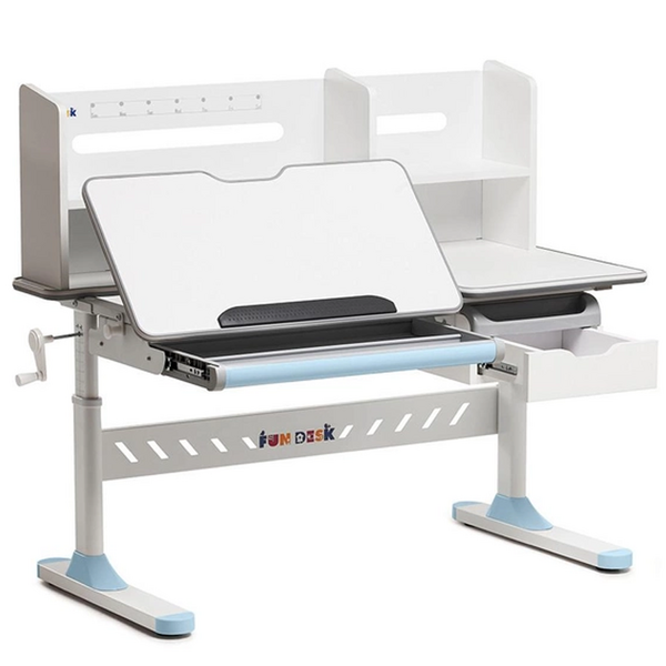 Парта FunDesk Fiore II Blue - Pampik - 2