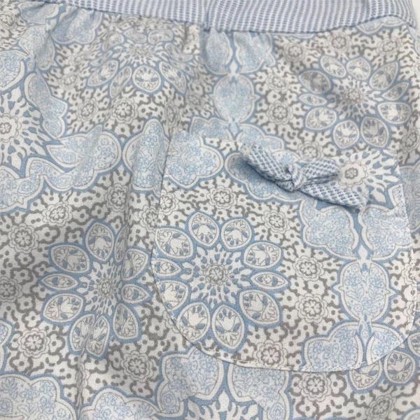 Пісочник NL Baby, батист, 1-3 міс., блакитний (301/19565) - Pampik - 3