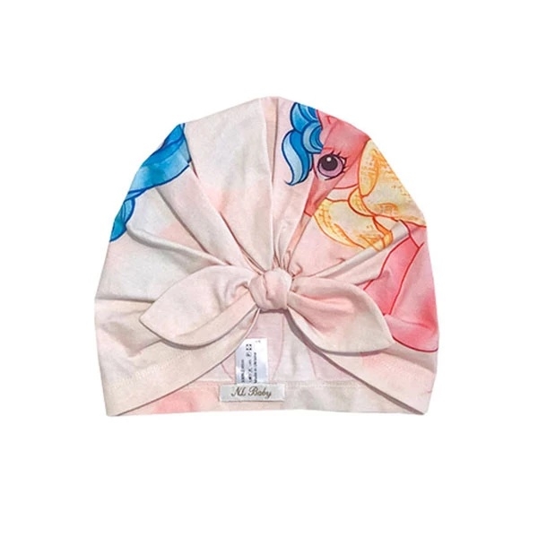 Чалма NL Baby Единорог, 9-12 мес., розовый (0000/32145) - Pampik