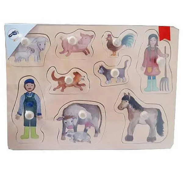 Пазл дерев'яний розвиваючий Legler, 1 шт. в асортименті (11504/31432) - Pampik - 3