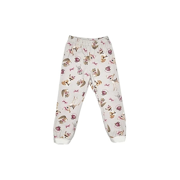 Піжама NL Baby Monnalisa з довгими рукавами, бавовняна, 4 роки, сірий (006/37868) - Pampik - 3