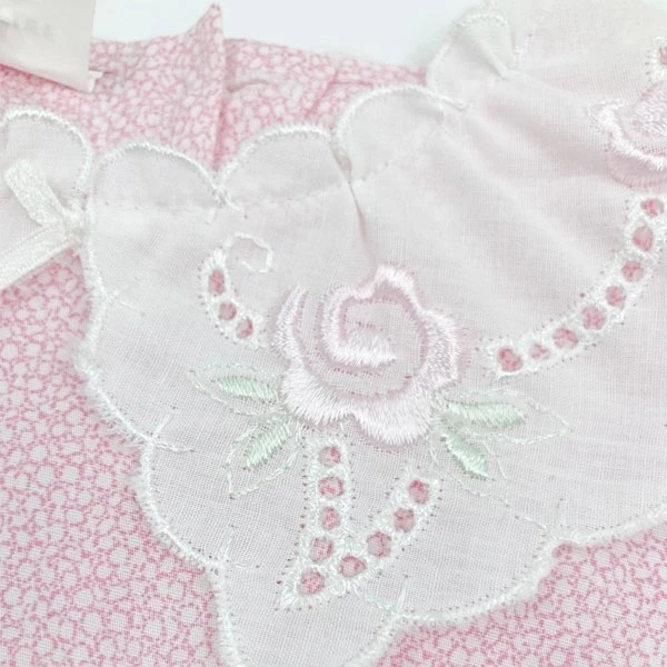 Пісочник NL Baby, батист, 3-6 міс., рожевий (302/19562) - Pampik - 3