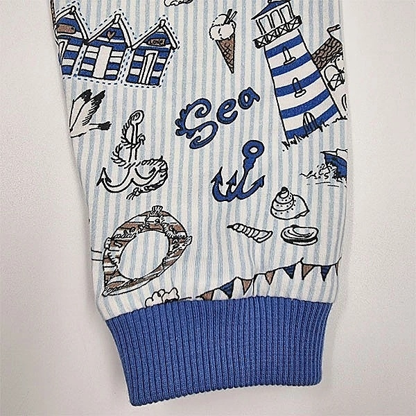 Піжама NL Baby Blumarine з довгими рукавами, бавовняна, 2 роки, різнокольоровий (005/37156) - Pampik - 6