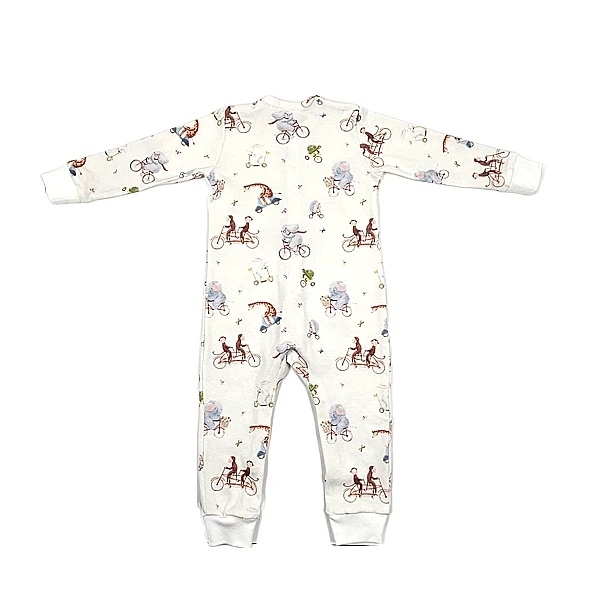 Чоловічок NL Baby на кнопках, бавовна, 9-12 міс., різнокольоровий (017/38135) - Pampik - 2