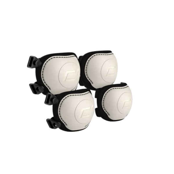 Комплект захисний дитячий Scoot and Ride, р.XXS, до 25 кг, світло-сірий (SR-230925-ASH) - Pampik