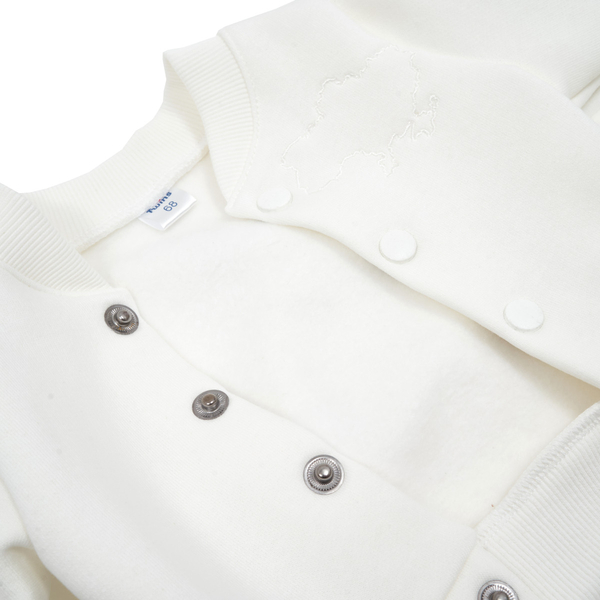 Костюм Twins Україна, трикотажний, утеплений, р.74, світло-бежевий (W-120-КТУУ-74-202) - Pampik - 2