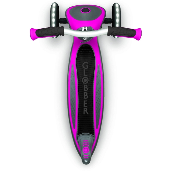 Самокат Globber Master Lights, колеса з підсвіткою, рожевий (662-110-2) - Pampik - 8