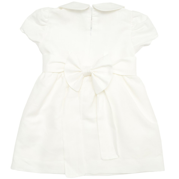 Сукня святкова Twins Belle, льон, р.92, ecru, молочний (W-210-TBL92-202) - Pampik - 2