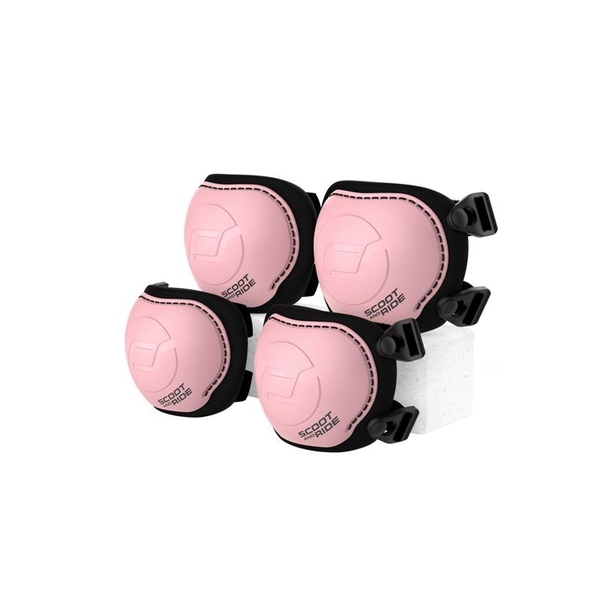 Комплект защитный детский Scoot and Ride, р.XXS, до 25 кг, розовый (SR-230925-ROSE) - Pampik - 2