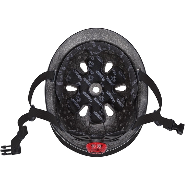 Шолом захисний дитячий Globber Go Up Lights з ліхтариком, р.XXS (45-51 см), чорний (506-120) - Pampik - 6