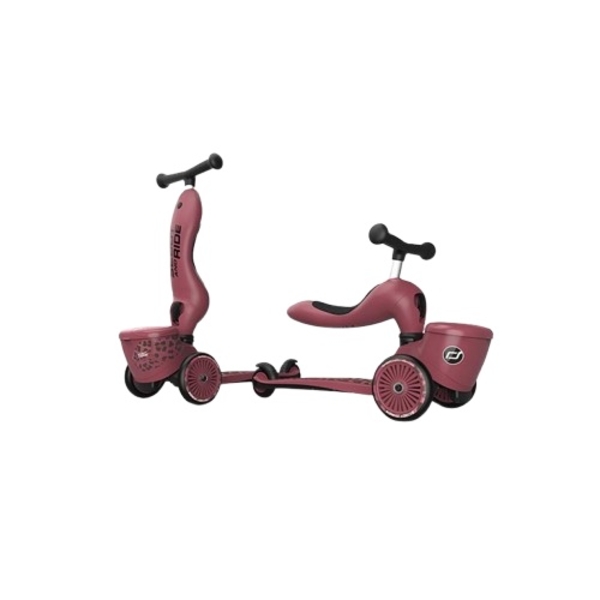 Самокат Scoot and Ride Highwaykick-1 Lifestyle, вишневий (SR-210621-WILDCAT) - Pampik - 2