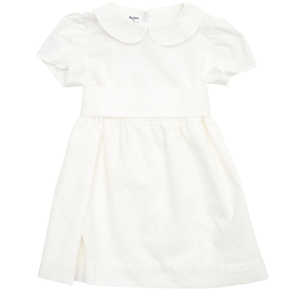 Сукня святкова Twins Belle, батист, р.80, ecru, молочний (W-210-TBB80-202) - Pampik