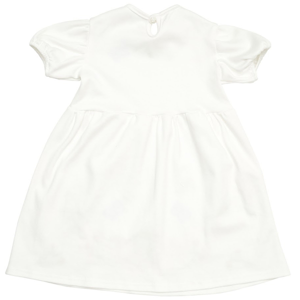 Сукня Twins Florea з вишивкою, інтерлок, р.80, ecru, молочний (W-2025-TF80-202) - Pampik - 2