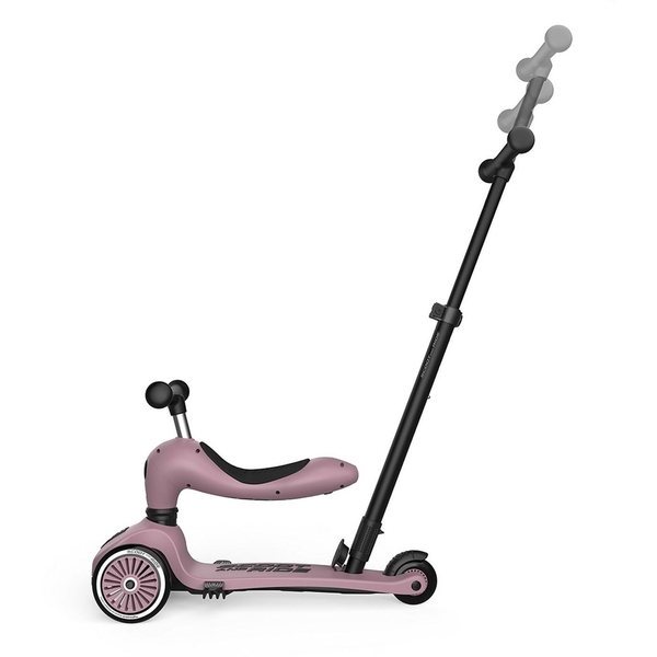 Самокат Scoot and Ride Highwaykick-1 Push and Go, пастельно-бузковий (SR-240527-WILDBERRY) - Pampik - 3