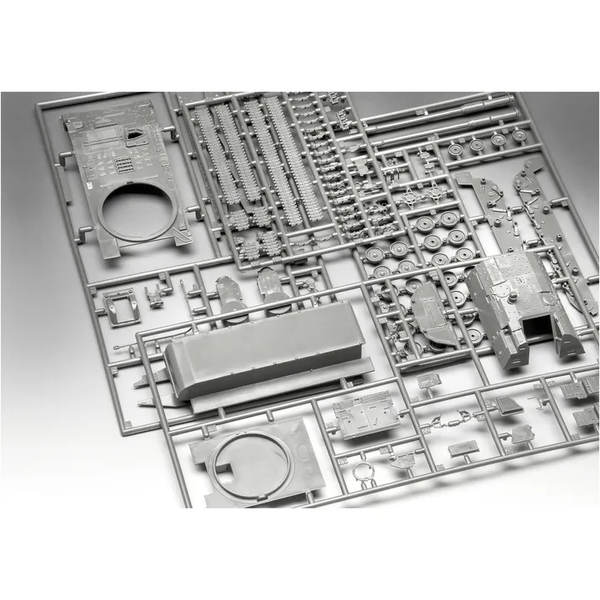 Сборная модель-копия Revell набор САУ Panzerhaubitze 2000, версия UA, уровень 4, масштаб 1:72, 130 деталей (RVL-63347) - Pampik - 6