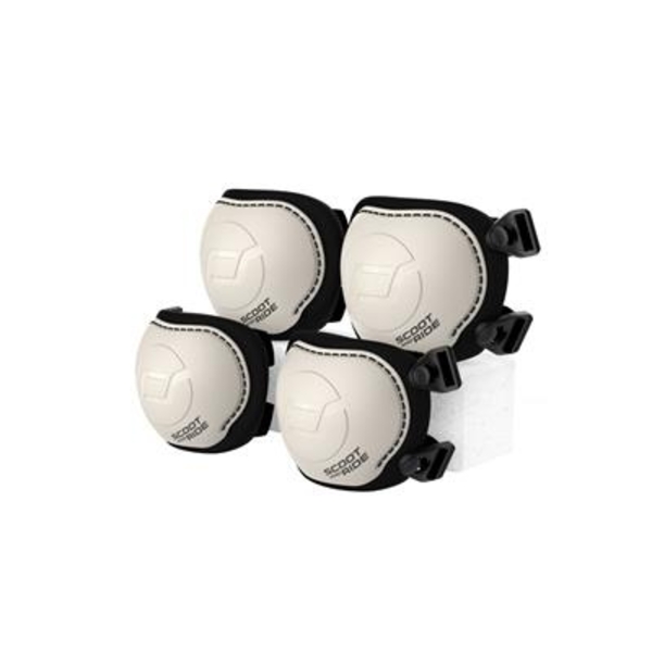 Комплект захисний дитячий Scoot and Ride, р.XXS, до 25 кг, світло-сірий (SR-230925-ASH) - Pampik - 2