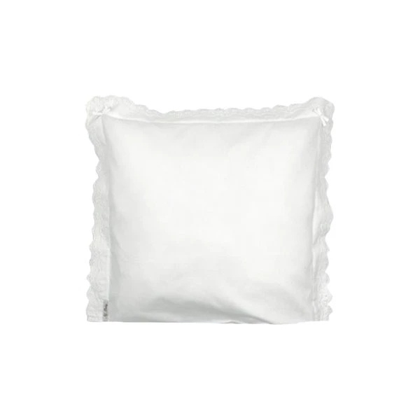 Подушка NL Baby з наволочкою, 35х35 см, білий (842/34642) - Pampik