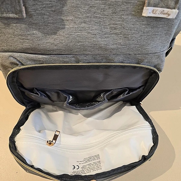 Рюкзак-кроватка портативная NL Baby, серый (0000/38450) - Pampik - 9