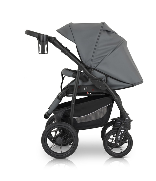 Универсальная коляска 3 в 1 Verdi Sonic Comfort 9023-VC-11 grey skin - Pampik - 13