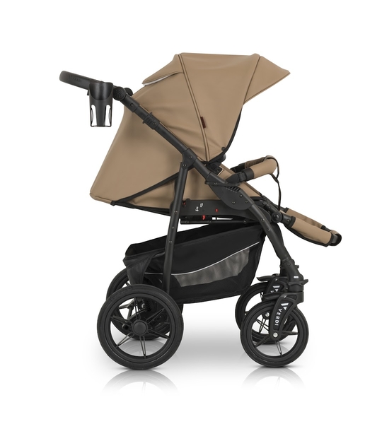 Универсальная коляска 3 в 1 Verdi Sonic Comfort 9023-VC-12 beige skin - Pampik - 13