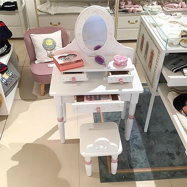 Туалетный столик со стульчиком NL Baby (37428) - Pampik - 2